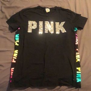 Pink sequin shirt